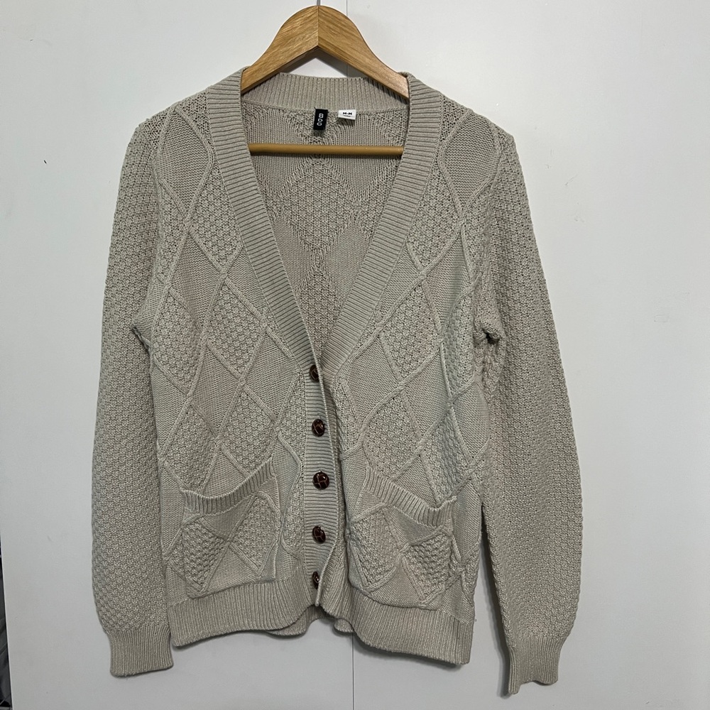 BDG Cable Knit Cardigan Sweater